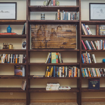 Custom Library Personal Residence