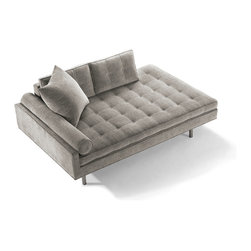 VIOSKI Chicago I Double Back Lounge - Indoor Chaise Lounge Chairs