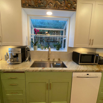 Kitchen Remodel 2024 Oakland/ white and light green