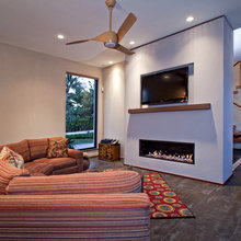 Electric fireplace First level