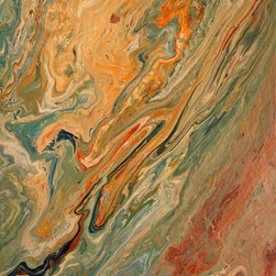 Creamsicle on the Rocks - Paintings