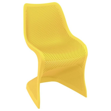 Compamia Bloom Outdoor Dining Chairs, Set of 2, Yellow