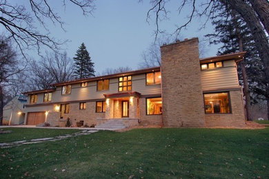 Modern exterior home idea in Minneapolis