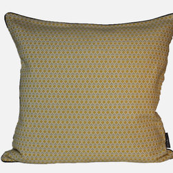 Yellow Retro - Decorative Pillows