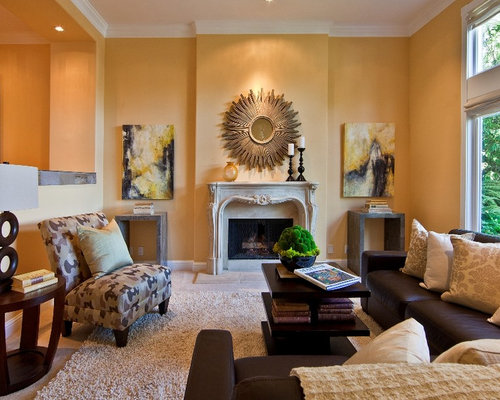 Peach Color Wall Ideas, Pictures, Remodel and Decor
