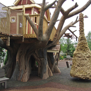 Elevated Tree house and Lighthouse Playground
