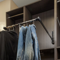 Pull-Down Wardrobe Lift - Closet Organizers