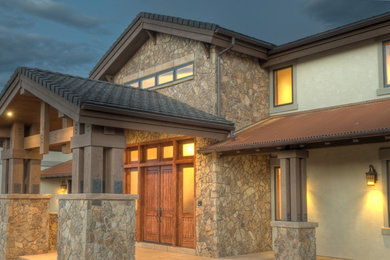This is an example of a large country exterior in Denver.