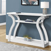 Accent Table, Console, Entryway, Narrow, Sofa, Bedroom, Laminate, White