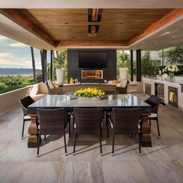 Outdoor Kitchen Featuring Evo Grill