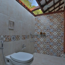 Outdoor/Indoor Bathroom