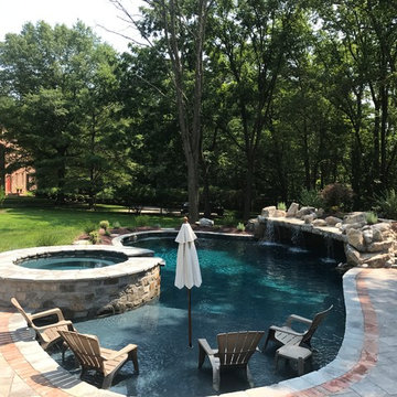 Ambler Natural Pool Project with Grotto