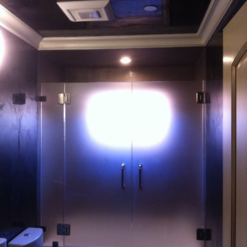 Venetian plaster bathrooms