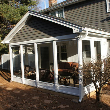 Deck to 3 Season Room in Rocky Hill, CT