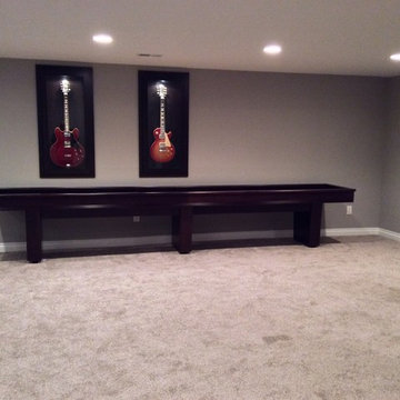 Macomb (2) Transitional Finished Basement