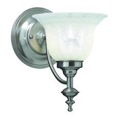 Richland 1 Light Wall Sconce in Satin Nickel