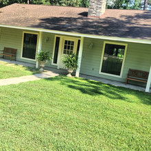 Our House - front porch/yard