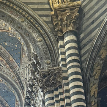 Striped Marble, Sculptural Stories | Italian Architecture
