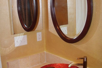 Eclectic bathroom photo in Other