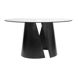 Worlds Away - Worlds Away Portia Round Dining Table - Dining Tables