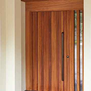 Ridge Front Door Design - Contemporary home