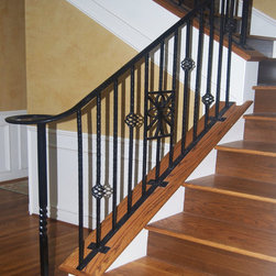 Indoor wrought iron railing - Products
