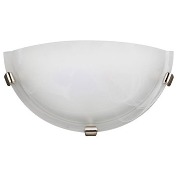 Miseno ML14273 6" Tall LED Indoor Wall Sconce - Compliant - Brushed Nickel