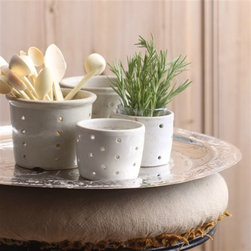 Vintage Cheese Pot - Home Decor