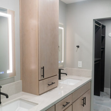 Scott and Jana Master Bath Before and After
