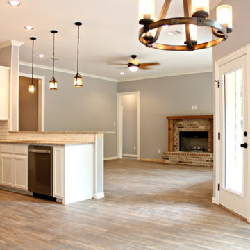 Simple and Rustic Kitchen Makeover in Covina, CA