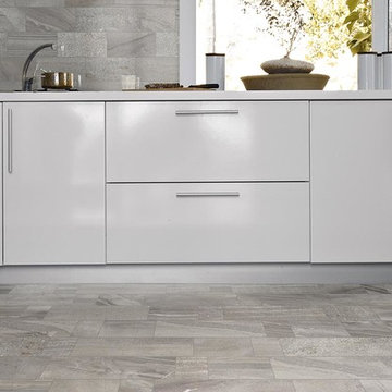 Stone Box Mini Bright Grey Kitchen