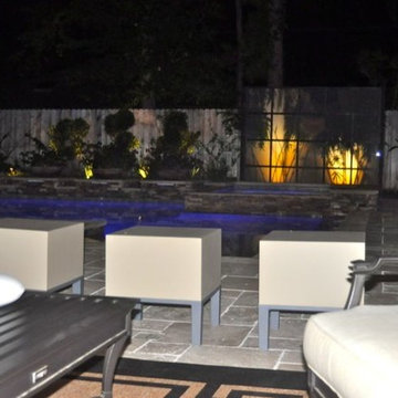 Poolside Houston