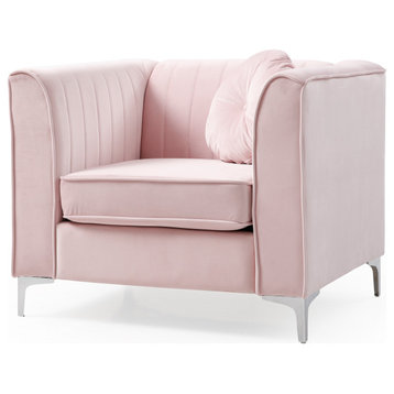 Delray Chair, Pink