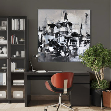 Black & White Office Design