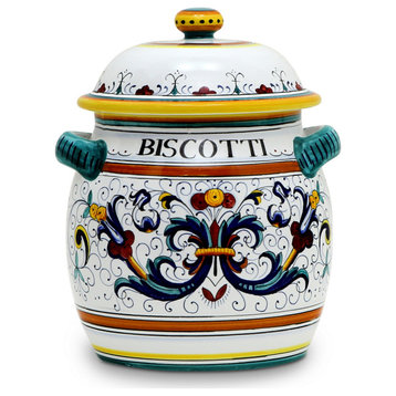 Ricco Deruta, Traditional Biscotti Jar