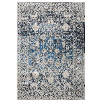 Rizzy Home Panache PN6956 Taupe Motif Area Rug, Runner 2'3" x 7'7"