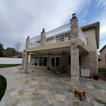 Backyard Pavers - Huntington Beach