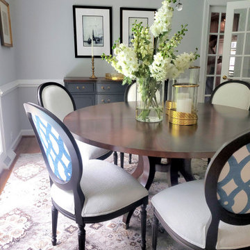 Updated Colonial Inspired Dining Room- Clifton, VA