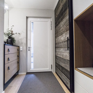 Einbaumöbel Garderobe EFH Brannenburg