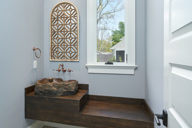 Farmhouse home design photo in Other