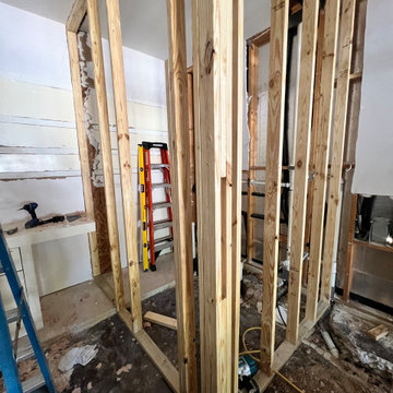 Home Addition with New Custom Design-Built Bathroom | Red Oak Cottage (Before)