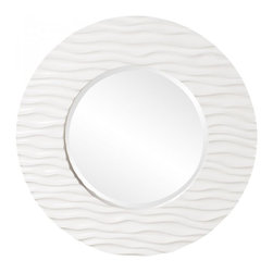 www.essentialsinside.com: broadway round framed wall mirror - Wall Mirrors