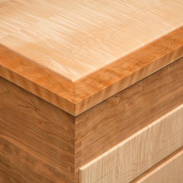 Tiger Maple Blanket Chest