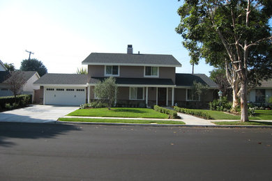 Example of a classic exterior home design in Orange County