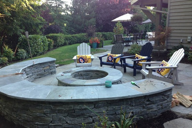 Inspiration for a transitional patio remodel in Seattle