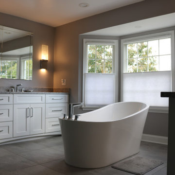 Branchburg Master Bath with Center Tub