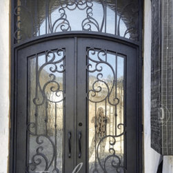 Dalila double with transom - Front Doors