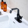 Ultra Faucets UF3840X Single Handle Bathroom Faucet, Matte Black