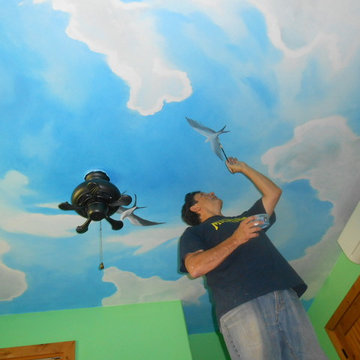 Ceiling Mural for Children's Room - SKY