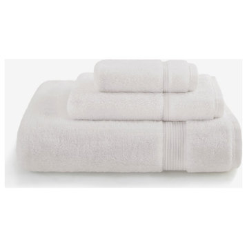 Croscill Adana 100% Turkish Cotton 800gsm Towel, Ivory, Hand Towel